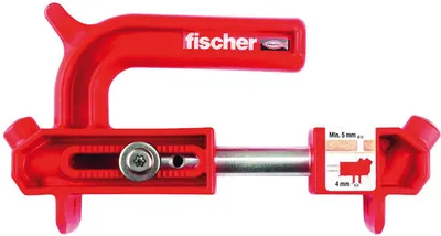Produktbild von Fischer Setzhilfe HiddenFast für Terrassenschrauben Fugenbreite 5 mm, Terrassen Werkzeug für verdeckte Montagen