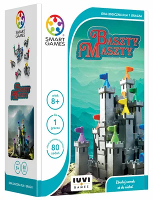 Zdjęcie produktu dla Smart Games Baszty i Maszty - gra logiczna