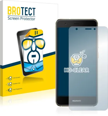 Produktbild von 2x Für Huawei Nova Schutzfolie BROTECT Displayschutz Display Schutz Folie Klar Transparent