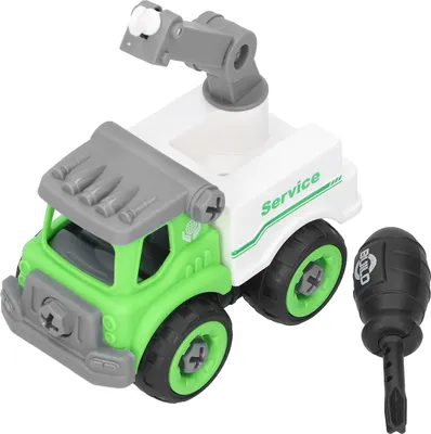 Obrázek produktu pro Rozebíratelná hračka pro kutily, montáž matky, konstrukce, stavební technika, jeřábové vozidlo, ToyCrane