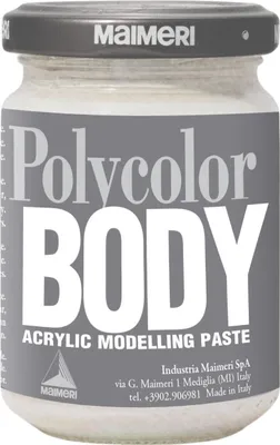 Obrázok produktu pre Maimeri Acrylic Modelling Body Štruktúrovacia pasta 140 ml Pearl White