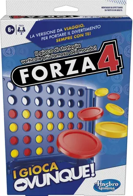 Produktbild von Hasbro Gaming Connect 4 Grab & Go Brettspiel Familie