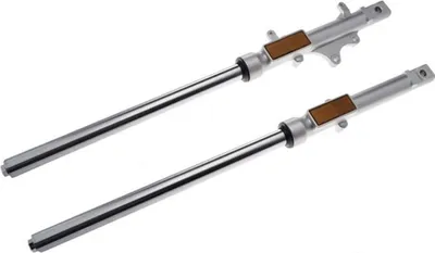 Zdjęcie produktu dla Amortyzator przedni prawy + lewy do Yamaha YBR 125 (kompletny) - Wymiary