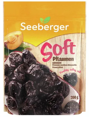 Zdjęcie produktu dla SEEBERGER 132687007 SEEBERGER Soft-Pflaumen Trockenfrüchte 200,0 g