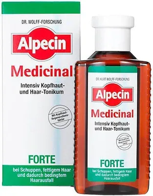 Immagine prodotto di Alpecin Medicinal Forte - Lozione tonificante intensiva per cuoio capelluto e capelli 200 ml