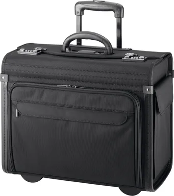 Produktbild von d&n Business & Travel Pilotenkoffer auf Rollen Schwarz 2871
