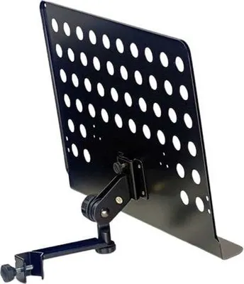 Produktbild von Stagg MUS-ARM 2 Notenständer zum Anklemmen mit Lochblechauflage Met...