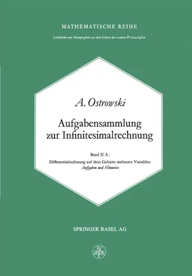 Produktbild von Aufgabensammlung zur Infinitesimalrechnung