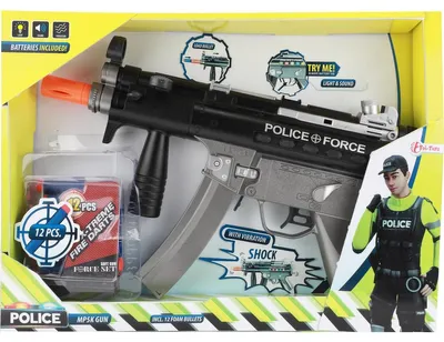Immagine prodotto di Toi-Toys Politie Blaster + Licht en Geluid + 12 Darts