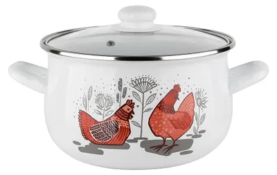 Produktbild von Emaillierter Topf Pyza Rubinka 20 cm 4,0 l Z/P