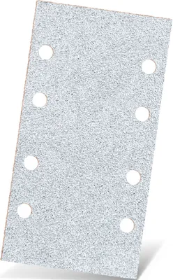 Produktbild von MENZER White Klett-Schleifblätter, 180 x 93 mm, 8-Loch, f. Schwingschleifer, Normalkorund (50 Stk.) K320