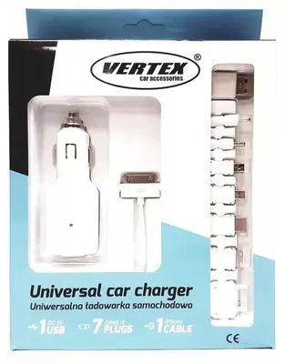 Produktbild von VERTEX Multifunktions-Autoladegerät USB Schnellladung
