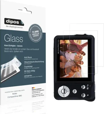Obrázek produktu pro 2x dipos GlassCC Rollei Compactline 880