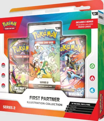 Produktbild von Pokemon First Partner Illustration Collection Series 2