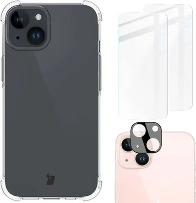 Produktbild von Bizon Case Clear Pack Apple iPhone 15 klar