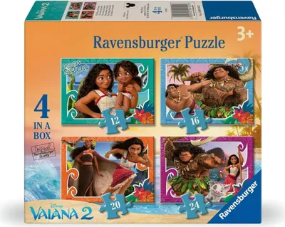Image de Ravensburger - Puzzle Disney Vaiana 2 | 12-16-20-24 elementy | Oficjalny produkt