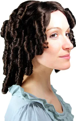Produktbild von WIG ME UP Barocke Perücke, Locken, braun, 6006A-6