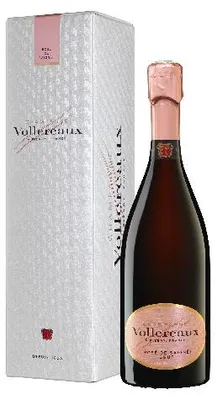 Image de Champagne Vollereaux fruité Rose de Saignee Brut 750 ml