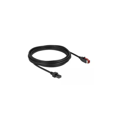 Obrázok produktu pre DeLOCK 85954, Čierna, PoweredUSB, Mini DIN 4-pin, 5 m, 1 kusov