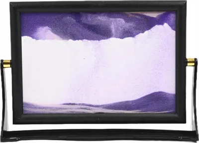Produktbild von 3D Sandbild Beweglich - Sandkunst Bild Rechteckig 20x15cm - Entspannende Deko & Antistress