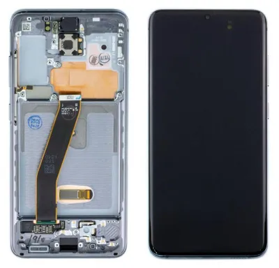 Produktbild von Samsung Galaxy S20 4G/5G Display (mit Rahmen) cosmic grey (grau)
