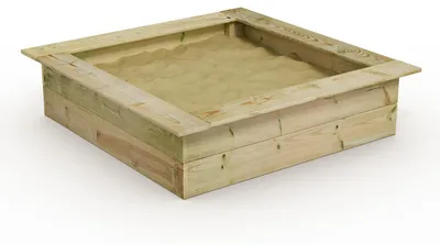 Produktbild von Sandkasten Wickey King Kong mit Sitzrand 120 x 120 cm
