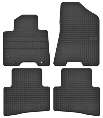 Zdjęcie produktu dla Dywaniki gumowe do Kia Sportage IV 2015-2021 (SUV) – 4 szt., czarne, dopasowane – Wielganizator SolidTread