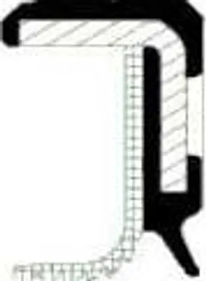 Produktbild von CORTECO 49120445 Kurbelwellensimmering für JEEP WRANGLER III (JK) Getriebeseitig