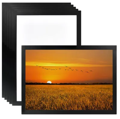 Productafbeelding van Magnetische diamantkunstlijsten A3 - Set van 6 - Zelfklevende magnetische fotolijst - Diamantschilderijlijsten