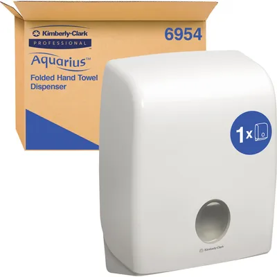 Immagine prodotto di Distributore di asciugamani Aquarius 6954 407x317x147cm plastica bianca