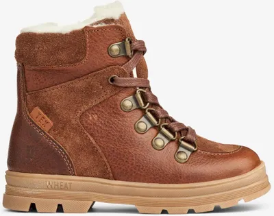 Produktbild von WHEAT Wasserdichte Kinderstiefel aus Leder mit Isolierung, TONI HIKER TEX, COGNAC, 31