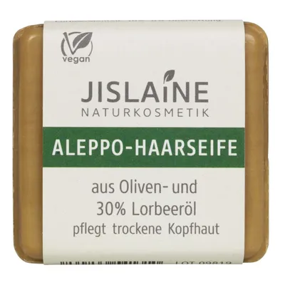 Produktbild von Aleppo-Haarseife - Oliven- und 30% Lorbeeröl 100g