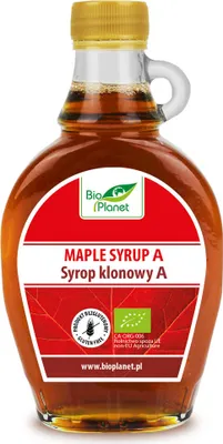 Produktbild von AHORNSIRUP GLUTENFREI  250 ml (330 g) -  PLANET