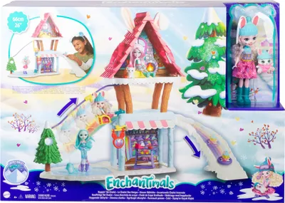 Obrázek produktu pro Enchantimals Hoppin' Ski Chalet with Bevy Bunny, 4 rok/roky