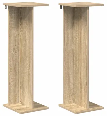 Obrázek produktu pro vidaXL Stojan na květiny, 2 ks, dub Sonoma, 25 x 25,5 x 80,5 cm