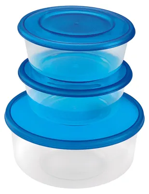 Obrázek produktu pro Heidrun Dóza plast 3ks kulatá