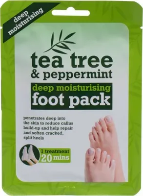 Zdjęcie produktu dla Tea Tree maska na nohy Tea Tree & Peppermint Deep Moisturising Foot Pack pro ženy 1 - Xpel
