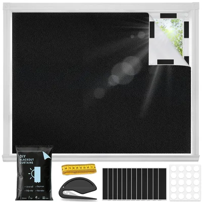 Obrázek produktu pro Zatemňovací látka, dočasná, rozměry 300 x 145 cm, pro okno