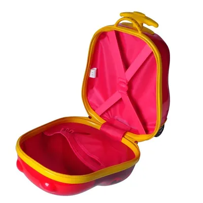 Produktbild von Knorrtoys Trolley Koffer Bouncie Wurm cherry