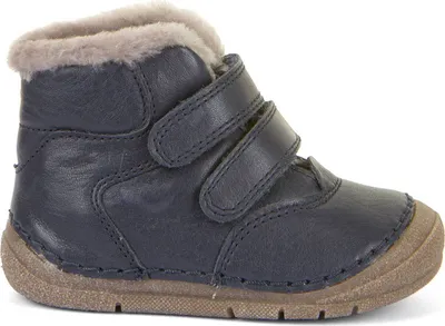 Produktbild von Froddo Paix Winter Kinder Lammfell-Winterstiefel Dunkelblau (Blue), G2110143