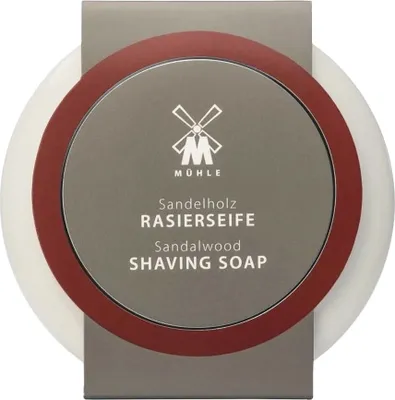 Zdjęcie produktu dla MÜHLE SHAVE CARE Porcelanowy pojemnik z mydłem do golenia z drzewa sandałowego 65g