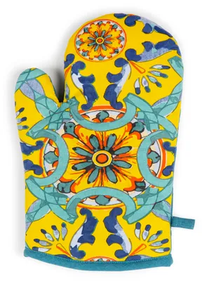 Image de Excelsa gant de four Trinacria coton 32x18 cm multicolore