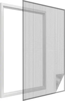 Produktbild von HOME PROTECT Insektenschutz Fliegengitter für Fenster magneticHold schwarz 130 x 150 cm