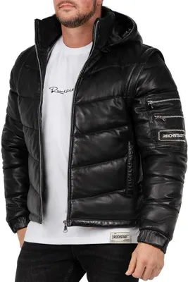 Produktbild von Reichstadt Herren Echtleder Jacke 22RS032LUX Black XXL
