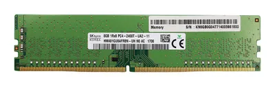 Produktbild von SK hynix DIMM 8GB DDR4 2400 MHz RAM Arbeitsspeicher 288-Pin HMA81GU6AFR8N-UH