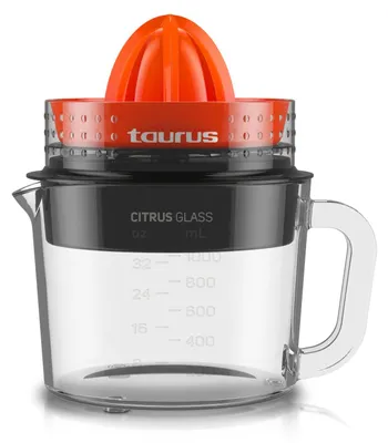 Produktbild von Taurus Citrus Glass, Schwarz, Rot, Transparent, 1 l, Glas, Kunststoff, 30 W