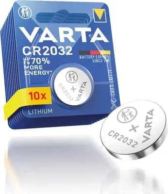 Produktbild von VARTA 10x VARTA Lithium Knopfzelle CR2032 10 Stück