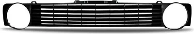 Produktbild von Kühlergrill ohne Emblem, schwarz passend für VW Golf 1 Cabrio Baujahr 1974 - 1983