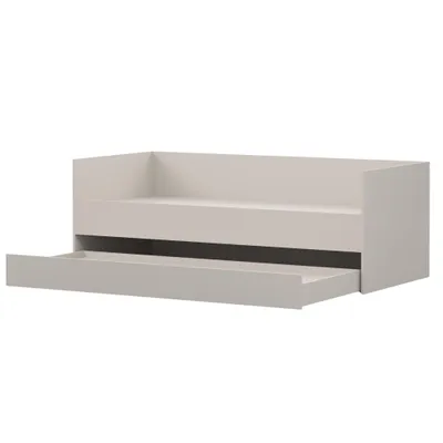 Produktbild von Bett CHARLIE, Kinderzimmer, Kinderbett ohne Matratze Einzelbett mit Lattenrost Unterbett mit Schublade 90x200 cm Kaschmir/Kaschmir