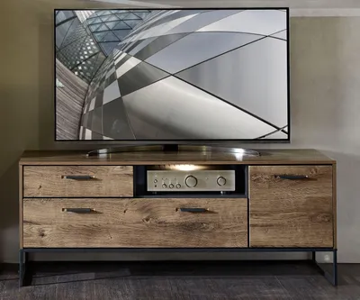 Produktbild von Lowboard HARPER WAKEFIELD BHT 156x62x48 cm braun TV-Lowboard